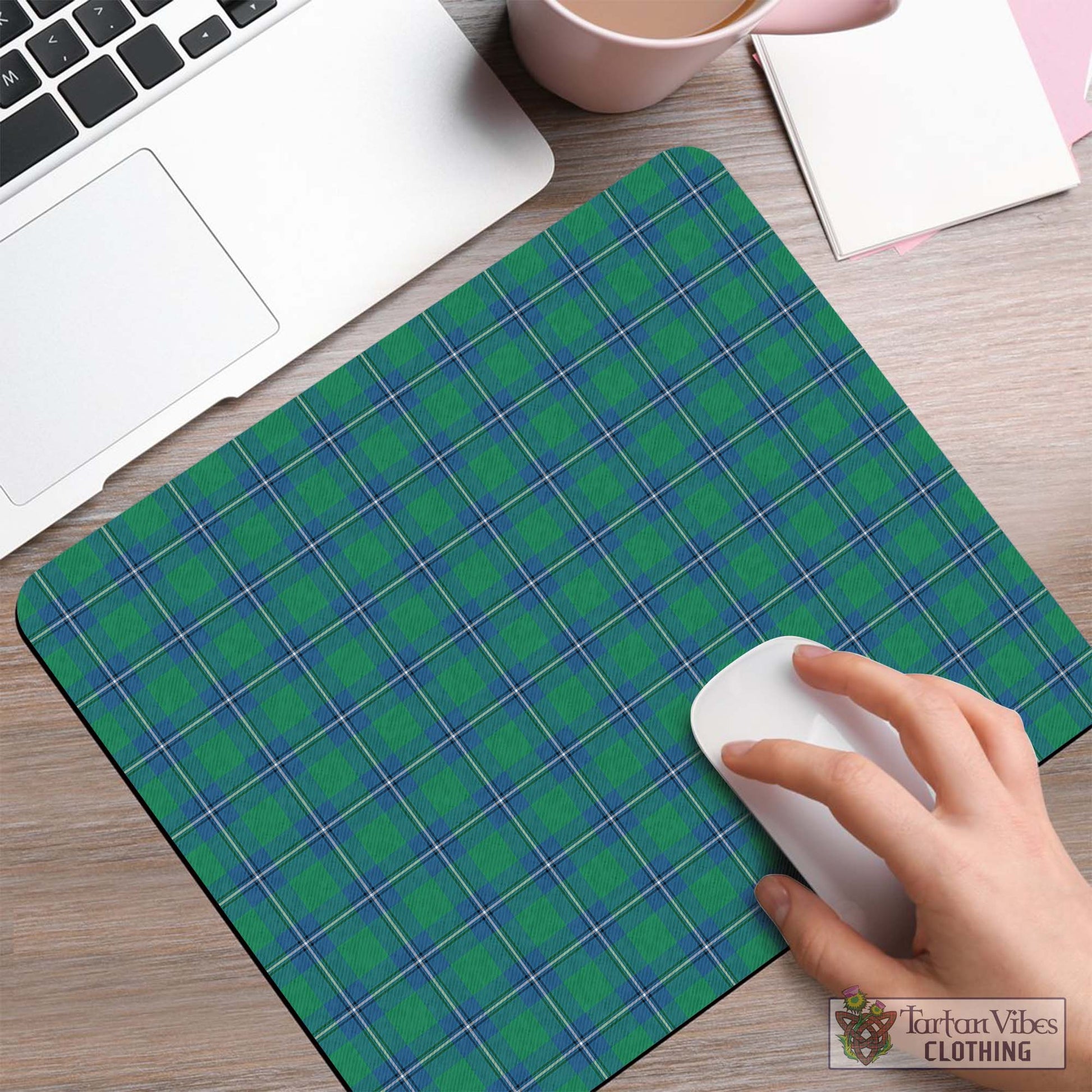 Tartan Vibes Clothing Irvine Ancient Tartan Mouse Pad