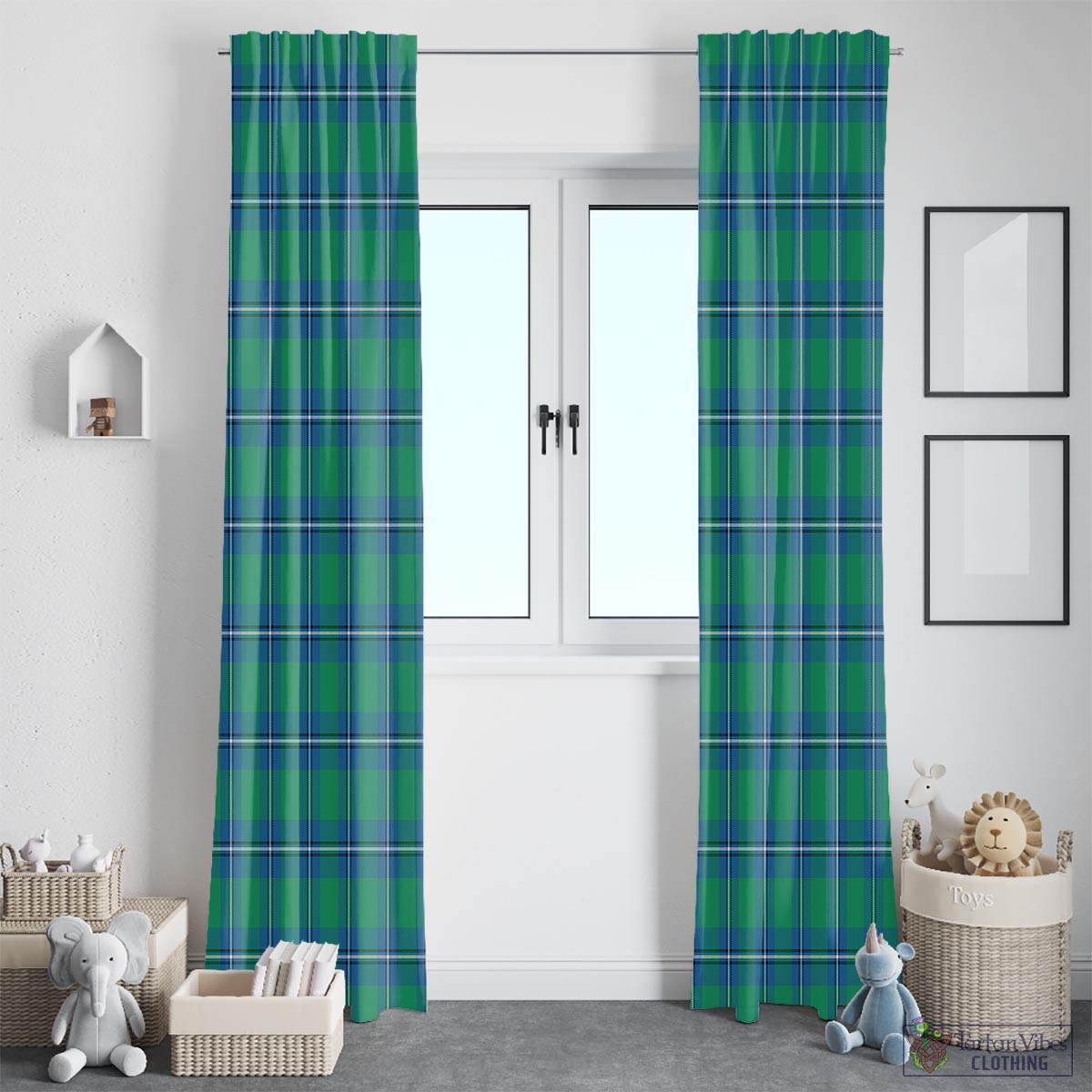 Irvine Ancient Tartan Window Curtain