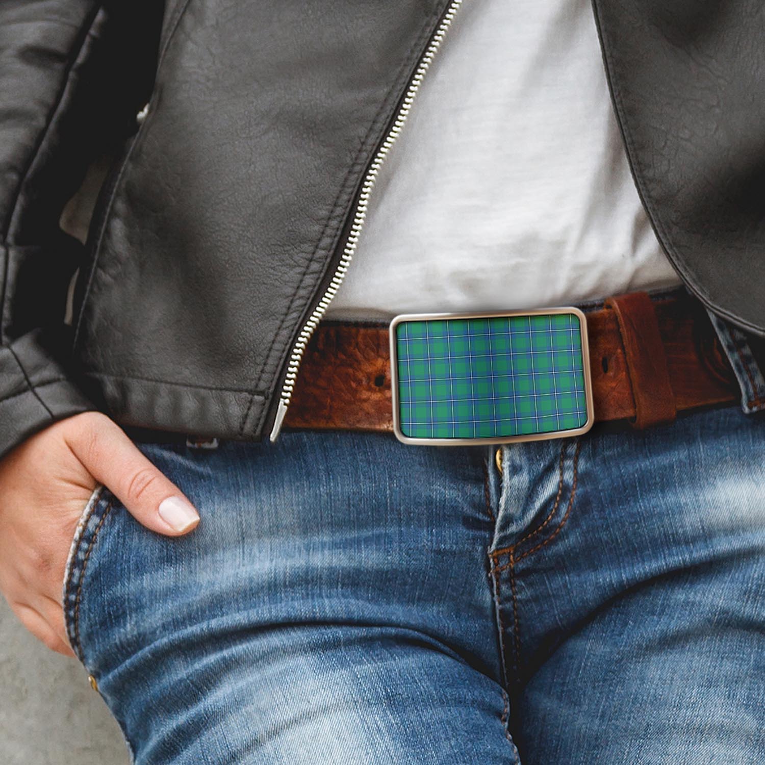 Irvine Tartan Belt Buckles - Tartan Vibes Clothing