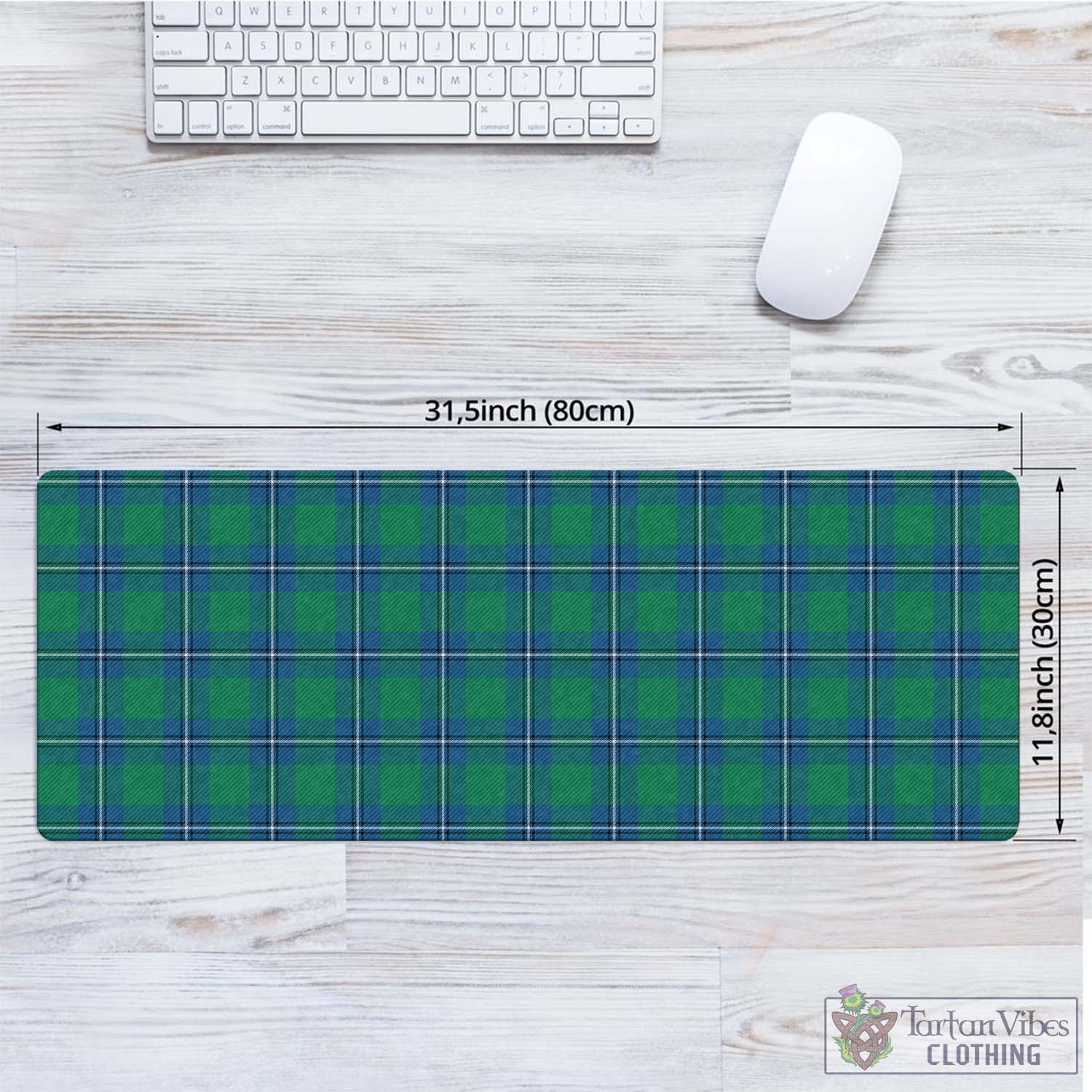 Tartan Vibes Clothing Irvine Ancient Tartan Mouse Pad