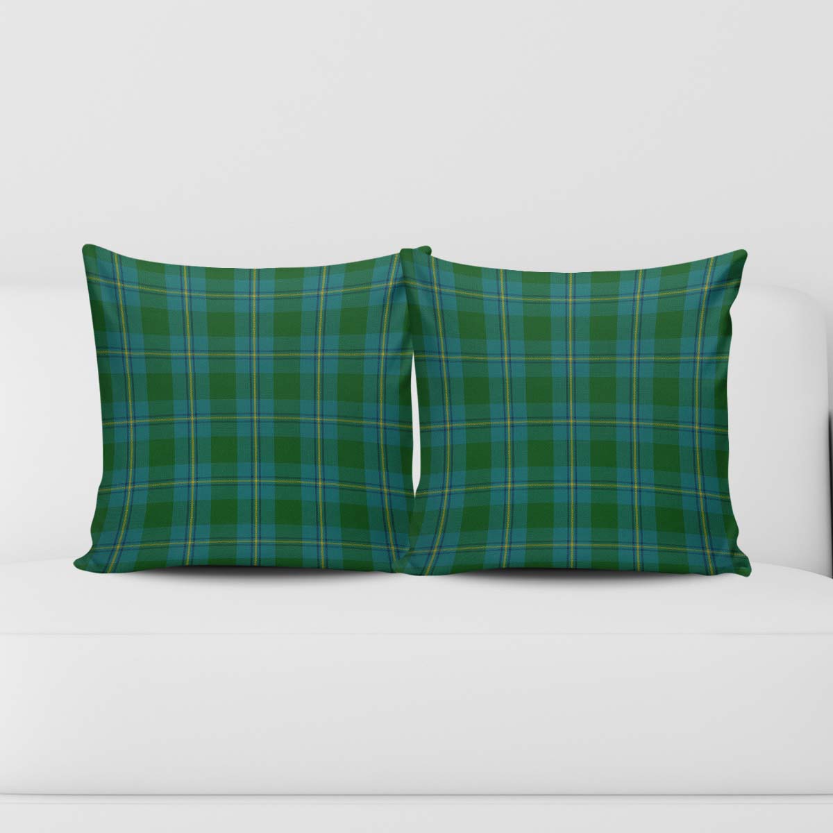 Irvine of Bonshaw Tartan Pillow Cover Square Pillow Cover - Tartanvibesclothing