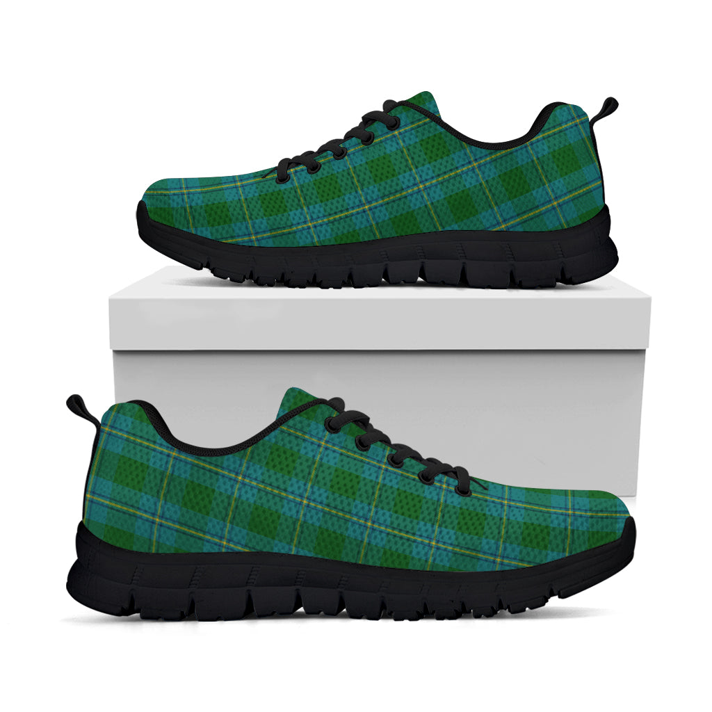 Irvine of Bonshaw Tartan Sneakers Kid's Sneakers - Tartan Vibes Clothing