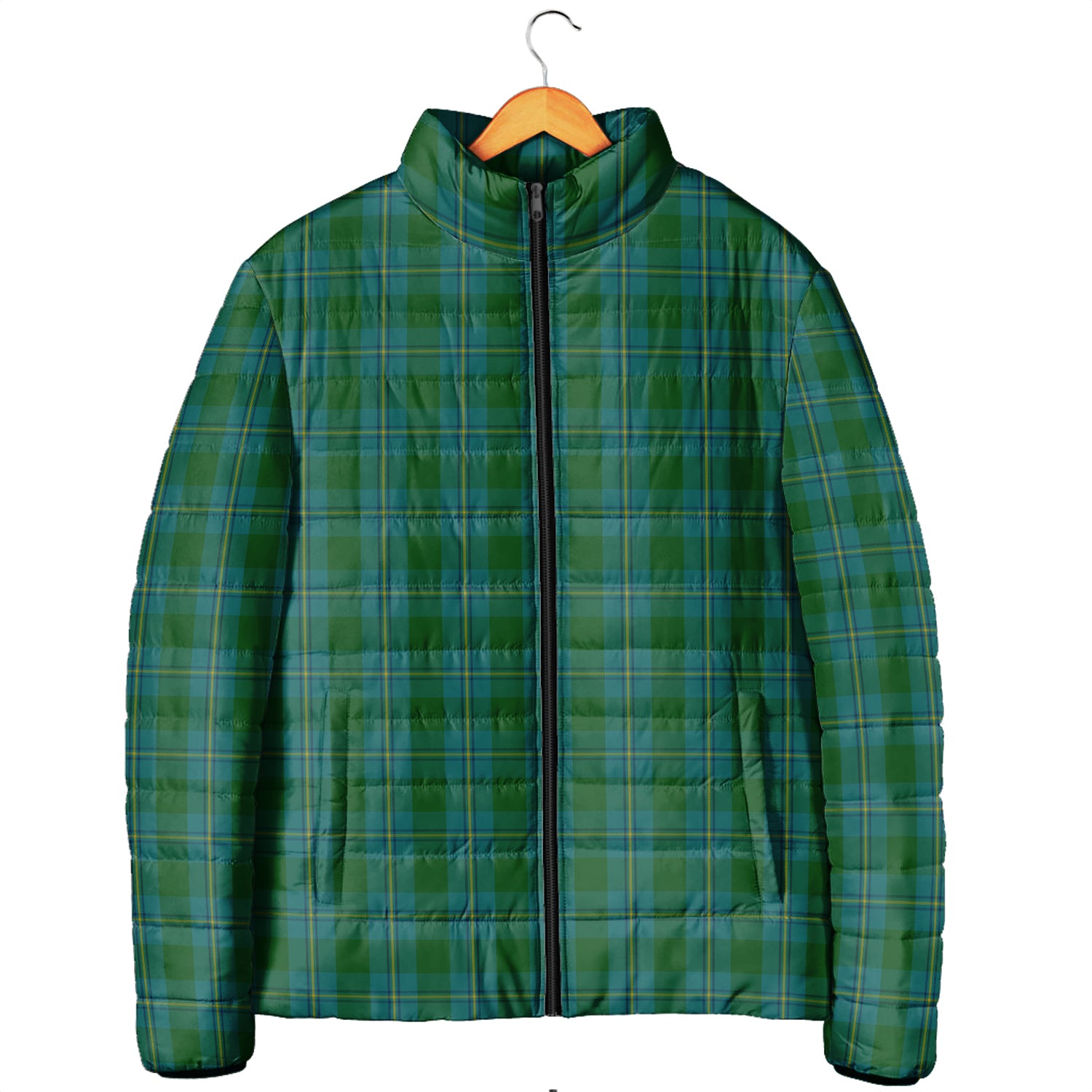 Irvine of Bonshaw Tartan Padded Jacket Men's Padded Jacket - Tartan Vibes Clothing