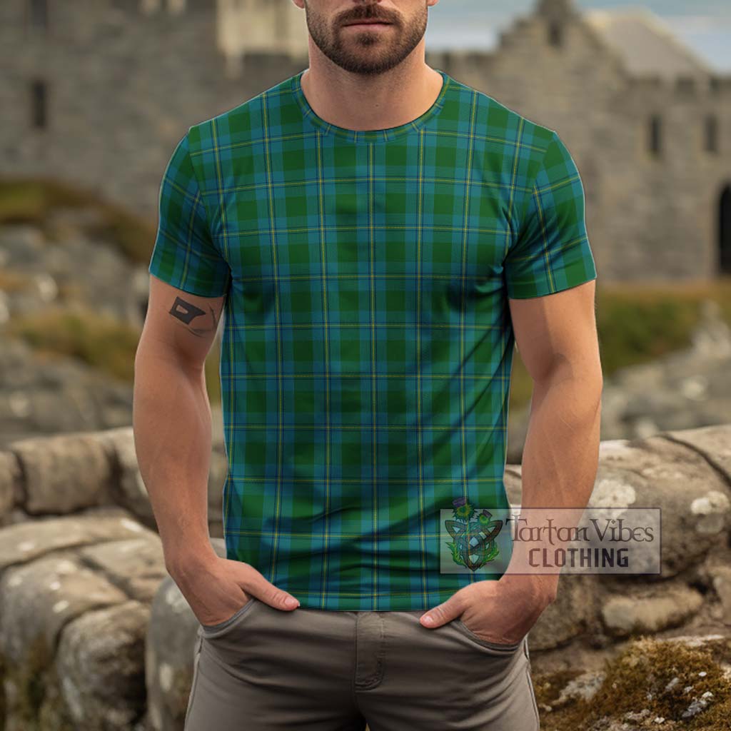 Irvine of Bonshaw Tartan Cotton T-Shirt Men's Shirt - Tartanvibesclothing Shop