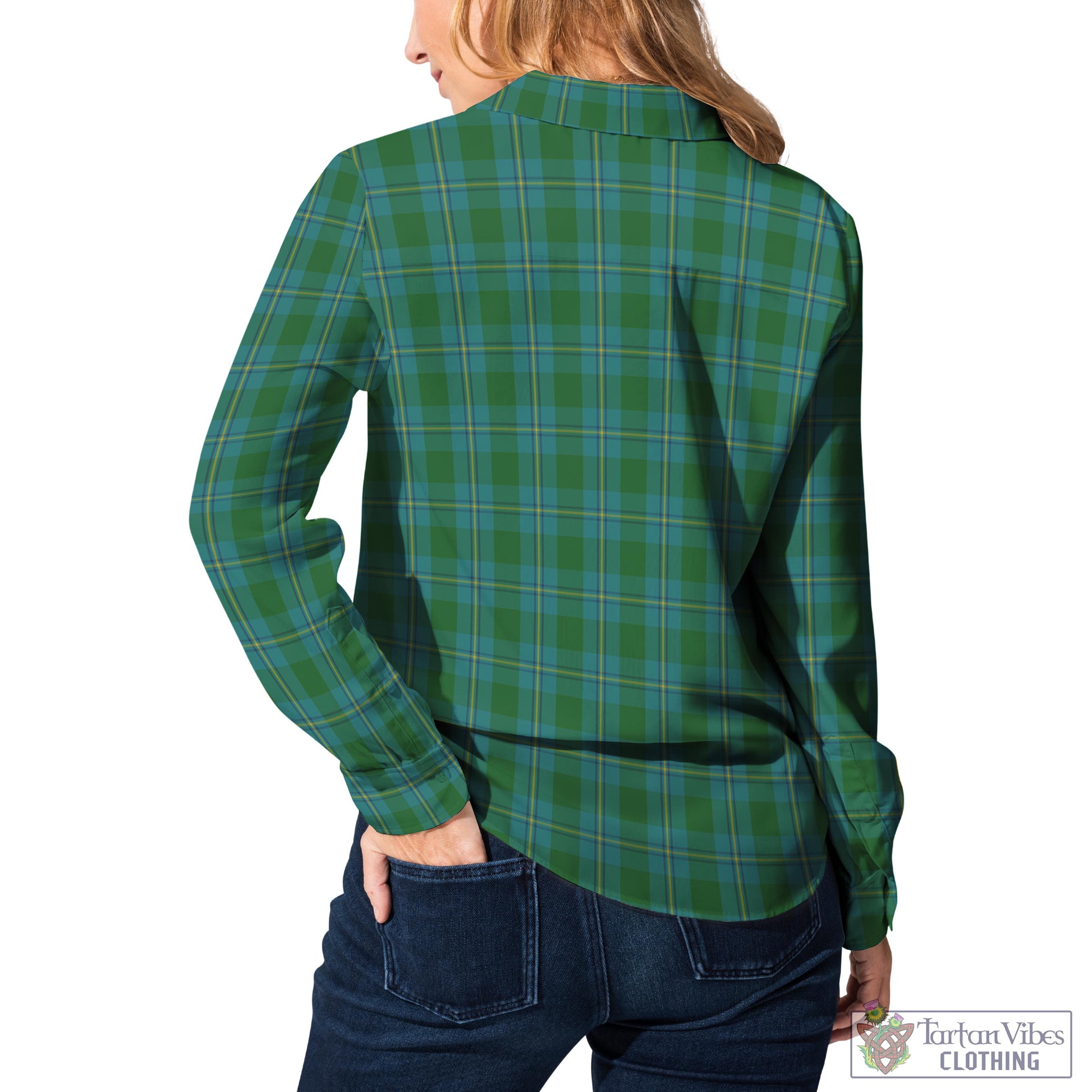 Irvine of Bonshaw Tartan Womens Casual Shirt