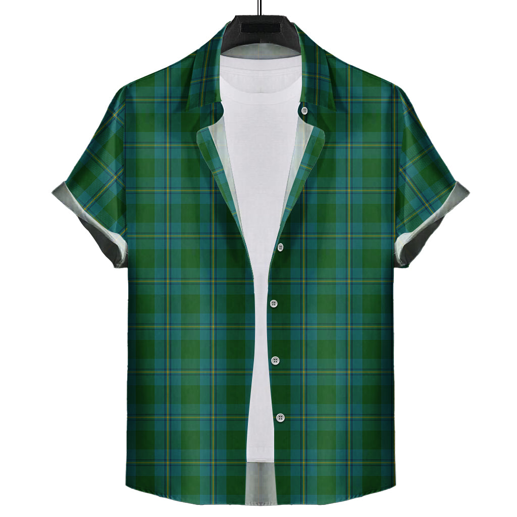 irvine-of-bonshaw-tartan-short-sleeve-button-down-shirt