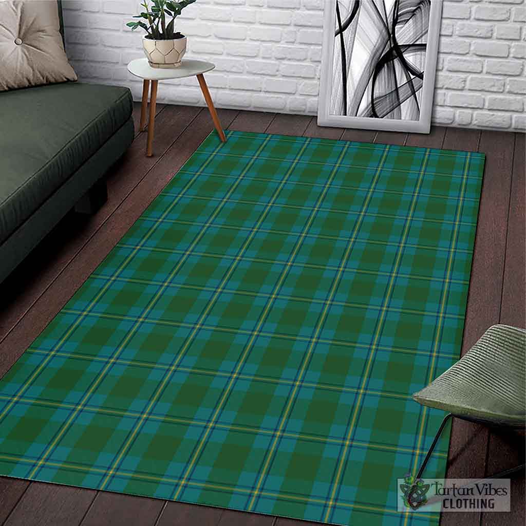 Tartan Vibes Clothing Irvine of Bonshaw Tartan Area Rug