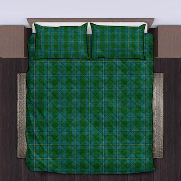 Irvine of Bonshaw Tartan Quilt Bed Set