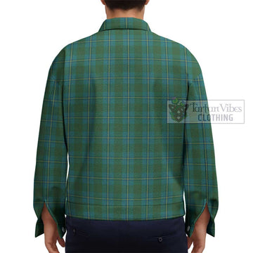 Irvine of Bonshaw Tartan Unisex Lapel Cotton Jacket