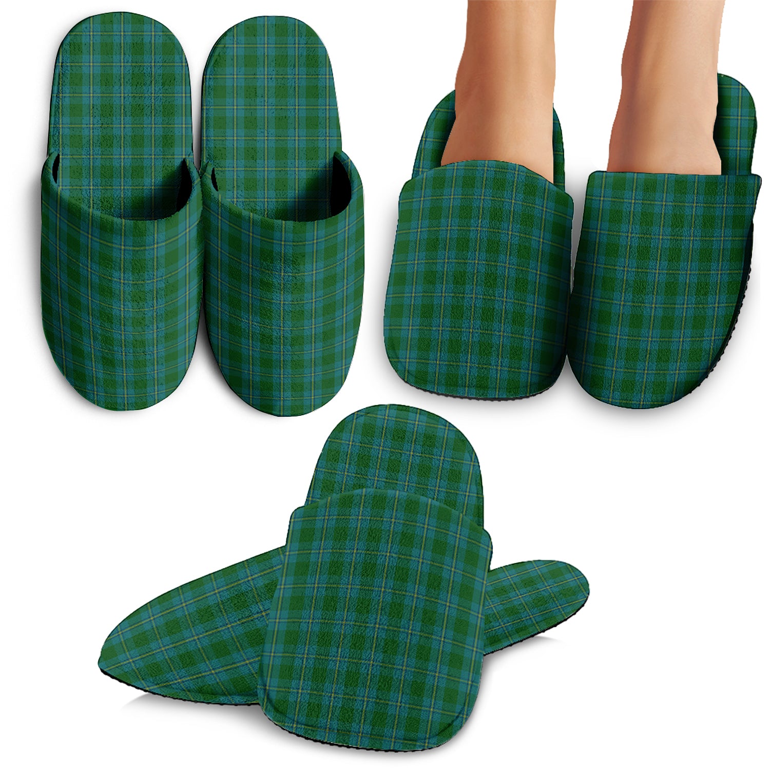 Irvine of Bonshaw Tartan Home Slippers - Tartanvibesclothing