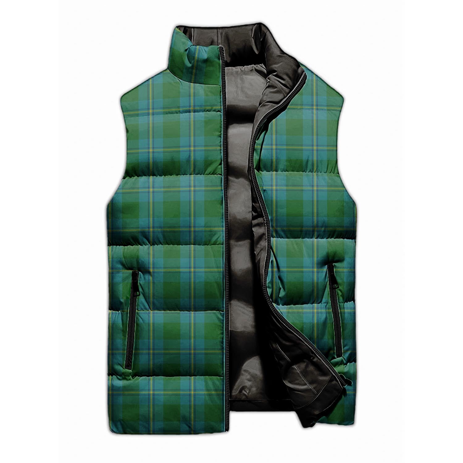 Irvine of Bonshaw Tartan Sleeveless Puffer Jacket - Tartanvibesclothing