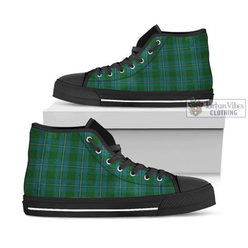 Irvine of Bonshaw Tartan High Top Shoes