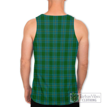 Irvine of Bonshaw Tartan Men's Tank Top with Family Crest DNA In Me Style