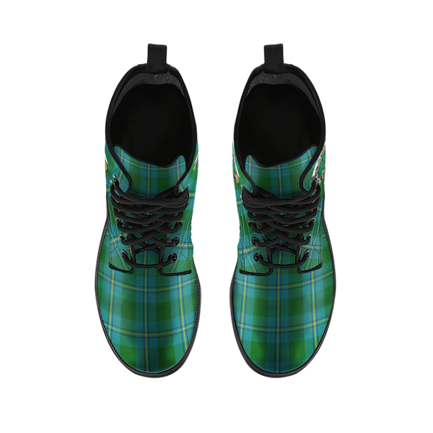 irvine-of-bonshaw-tartan-leather-boots-with-family-crest