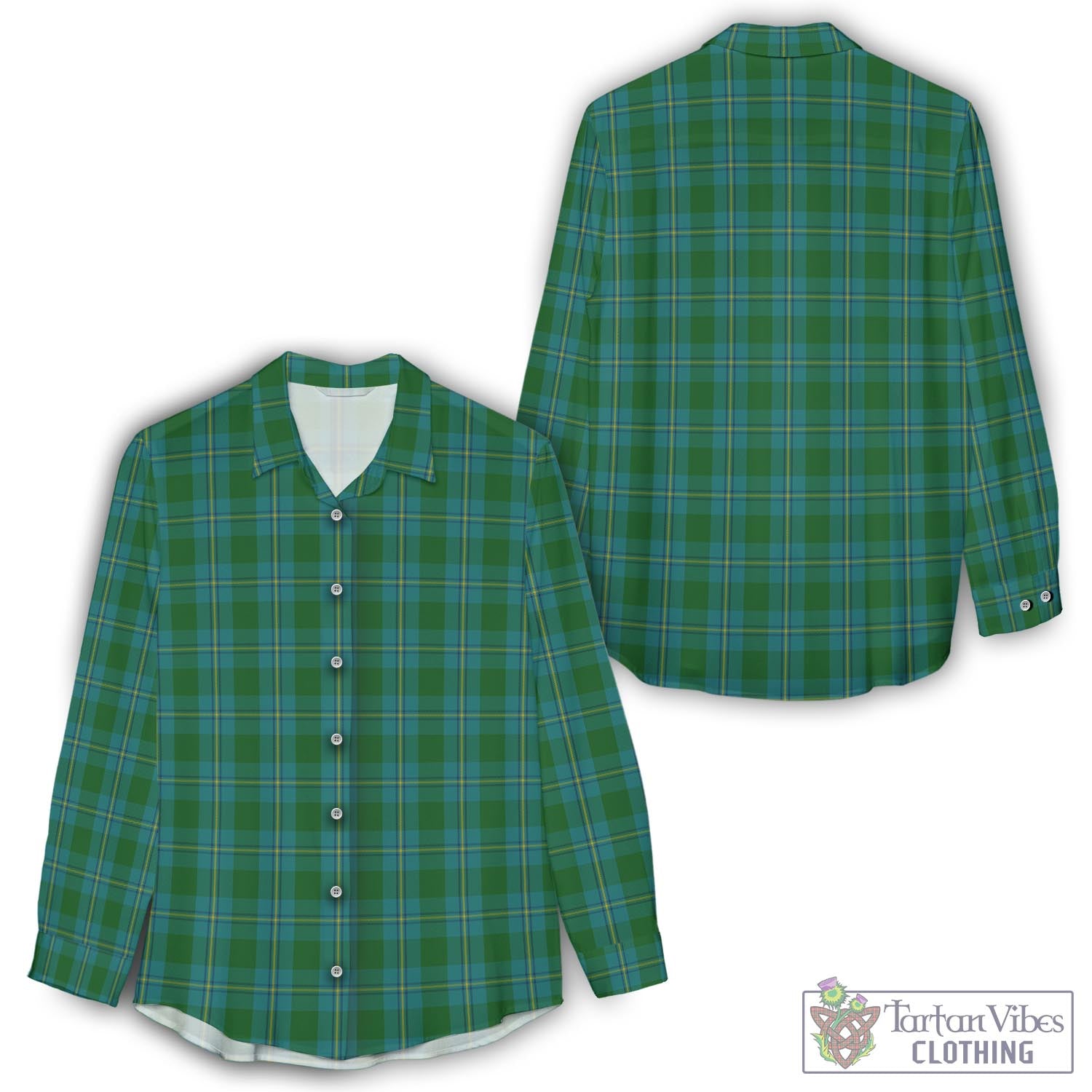 Irvine of Bonshaw Tartan Womens Casual Shirt