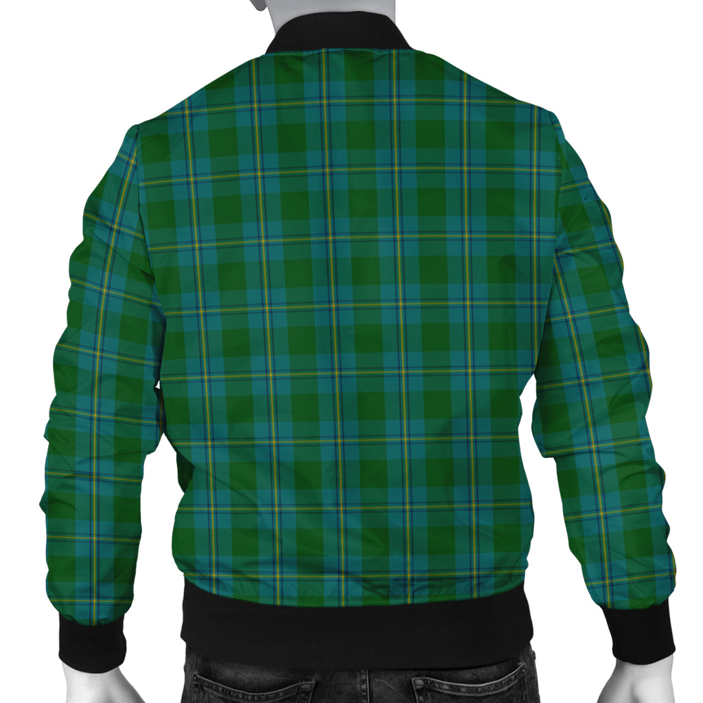 irvine-of-bonshaw-tartan-bomber-jacket-with-family-crest