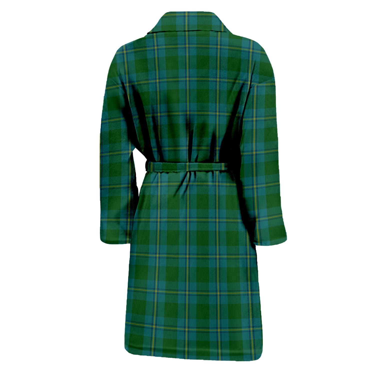 Irvine of Bonshaw Tartan Bathrobe with Family Crest - Tartan Vibes Clothing