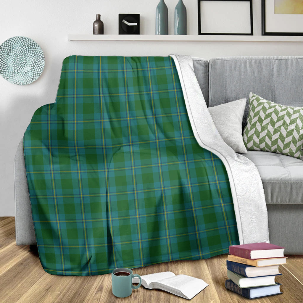 Irvine of Bonshaw Tartan Blanket - Tartan Vibes Clothing