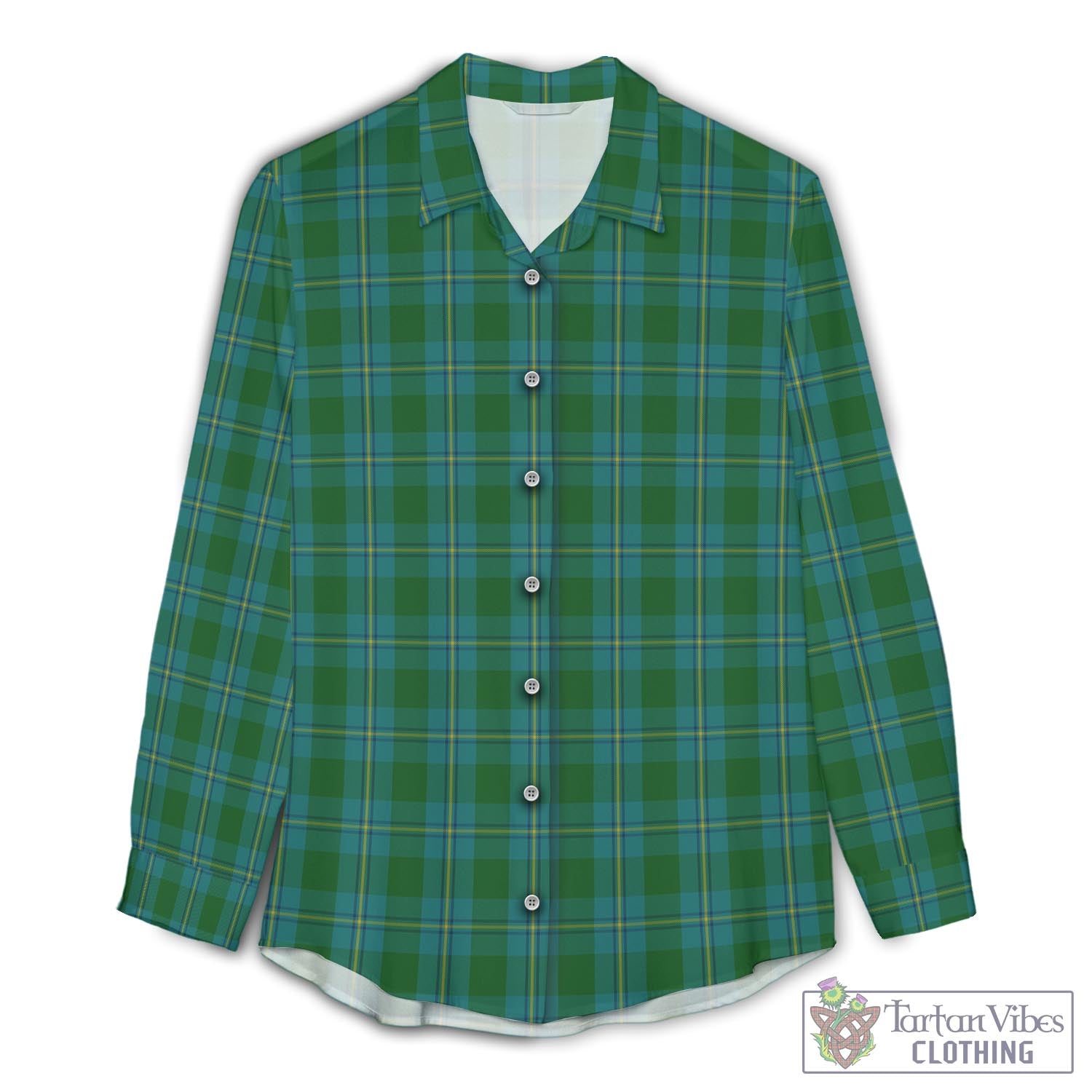 Irvine of Bonshaw Tartan Womens Casual Shirt