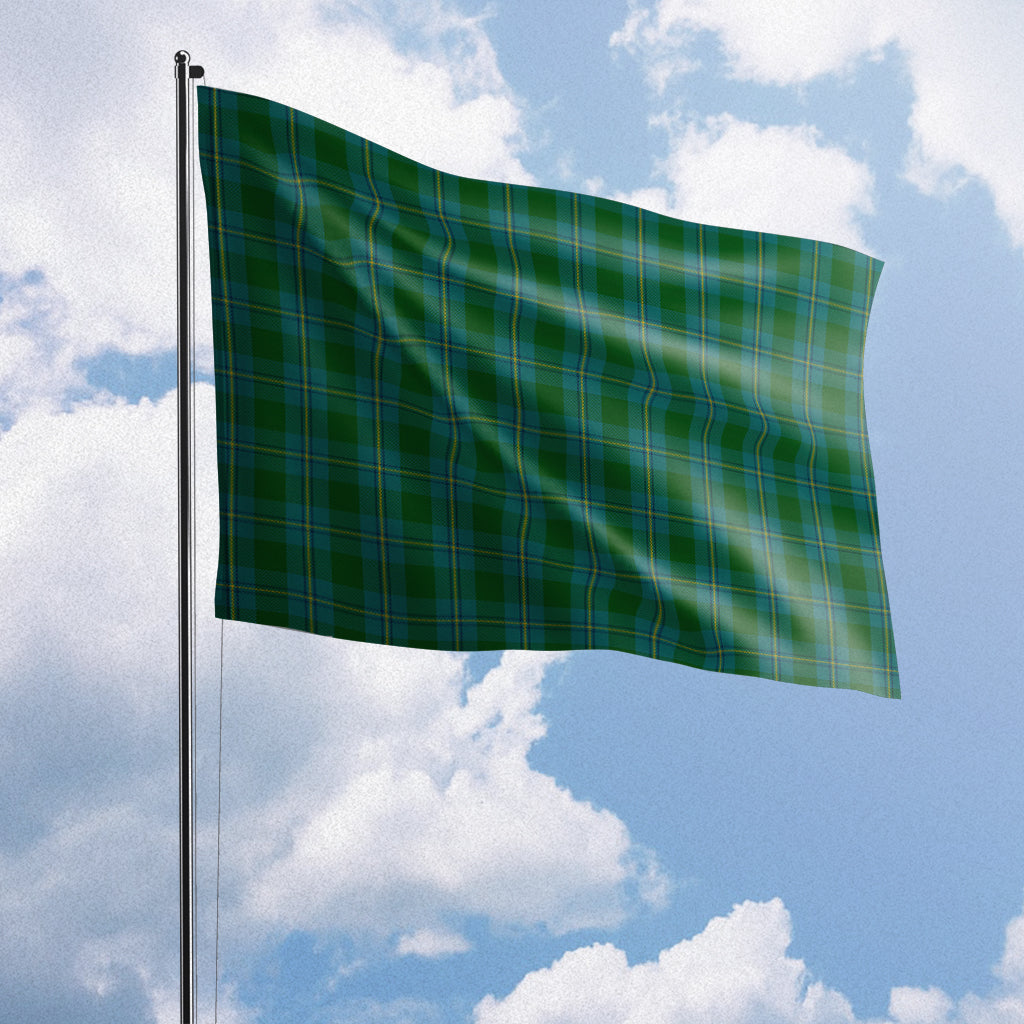 Irvine of Bonshaw Tartan Flag House Flag (Horizontal) - Tartan Vibes Clothing