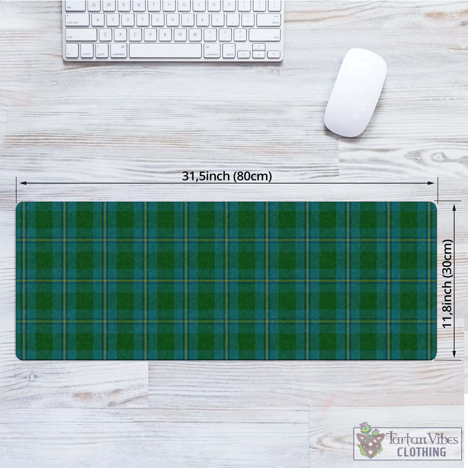 Tartan Vibes Clothing Irvine of Bonshaw Tartan Mouse Pad