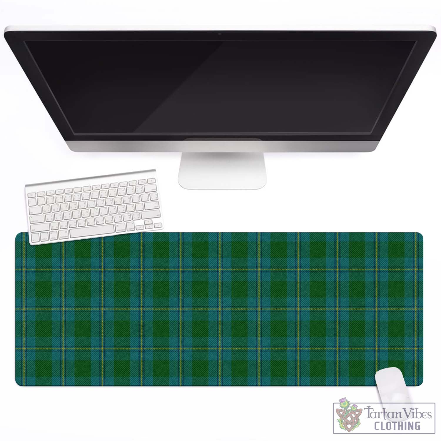 Tartan Vibes Clothing Irvine of Bonshaw Tartan Mouse Pad