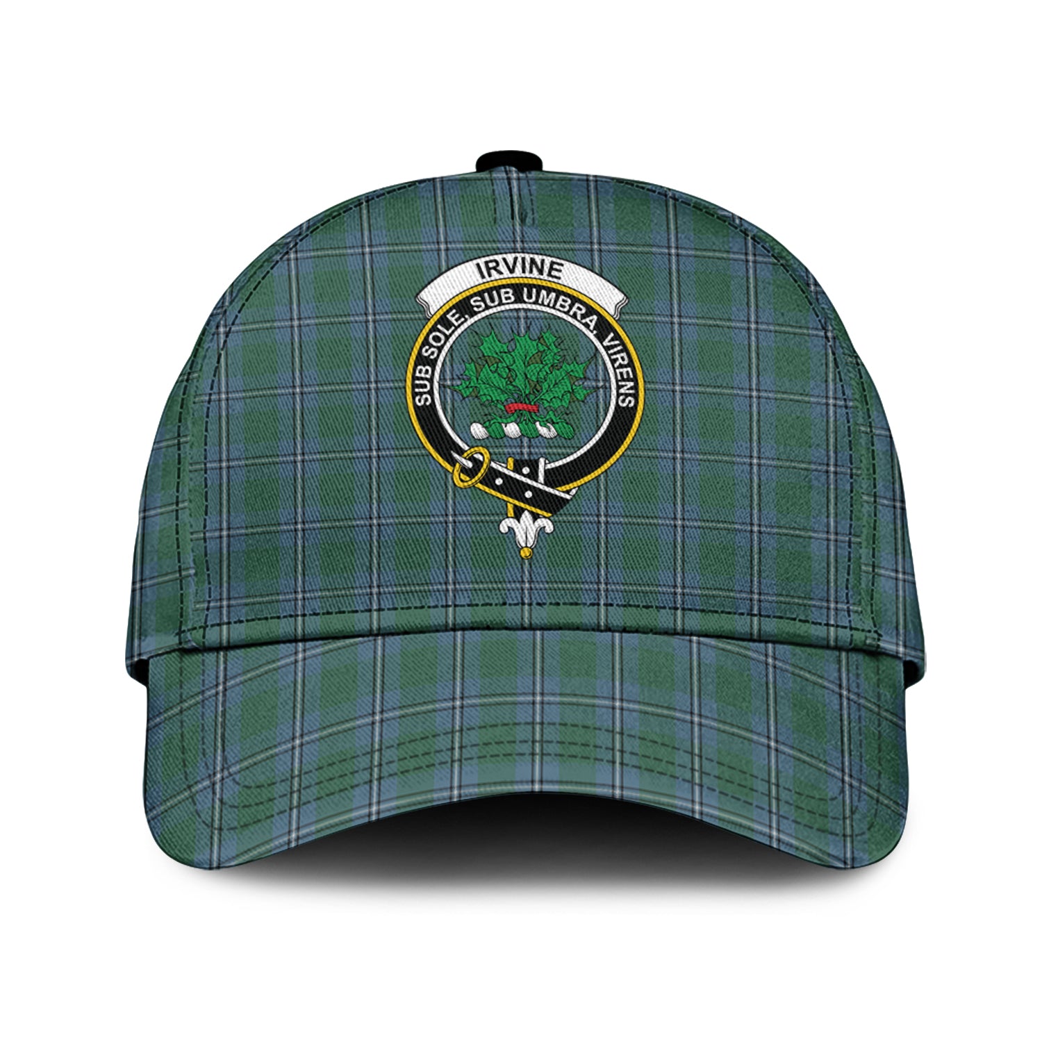 Irvine of Drum Tartan Classic Cap with Family Crest Classic Cap Universal Fit - Tartan Vibes Clothing