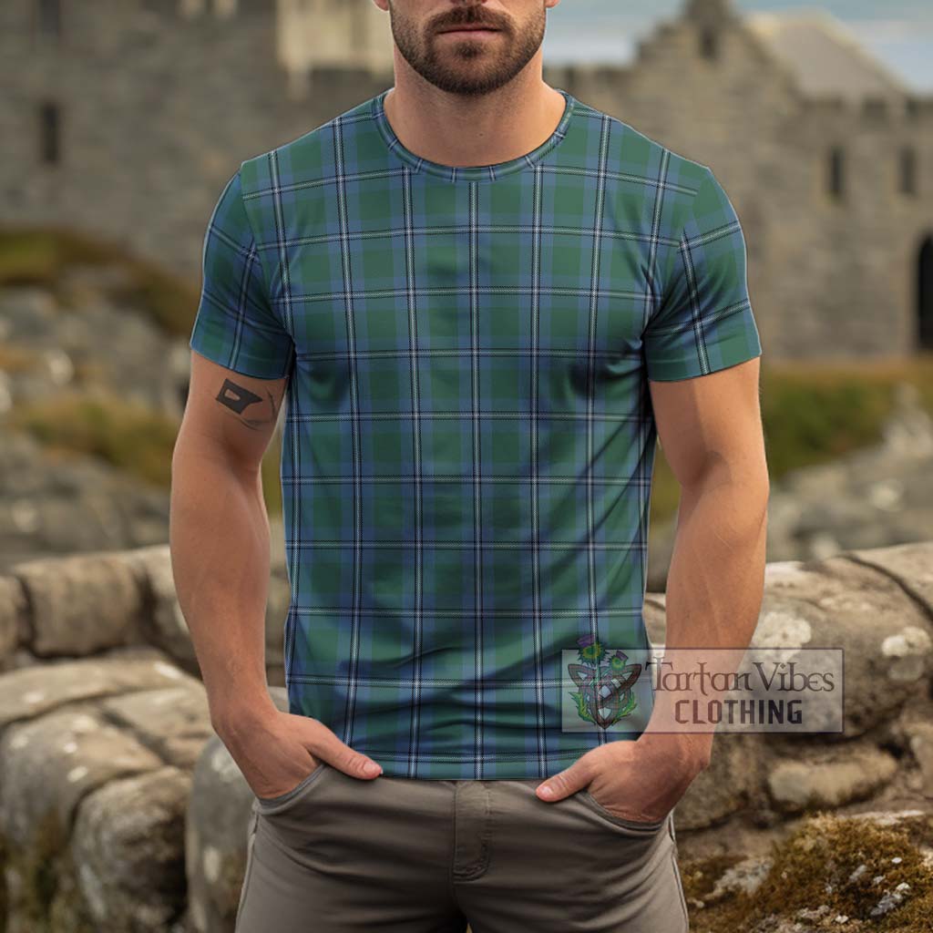 Irvine of Drum Tartan Cotton T-Shirt Men's Shirt - Tartanvibesclothing Shop