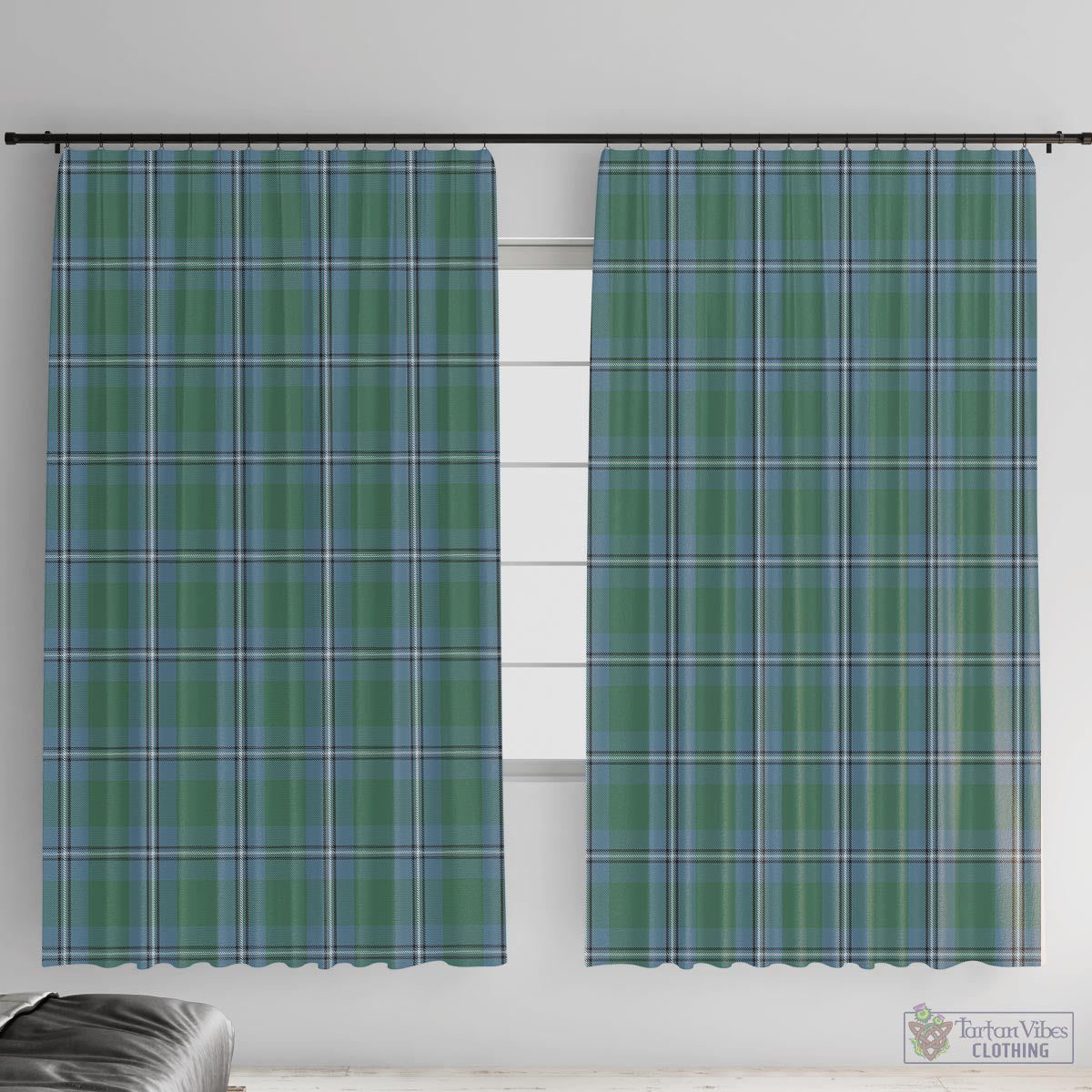 Irvine of Drum Tartan Window Curtain