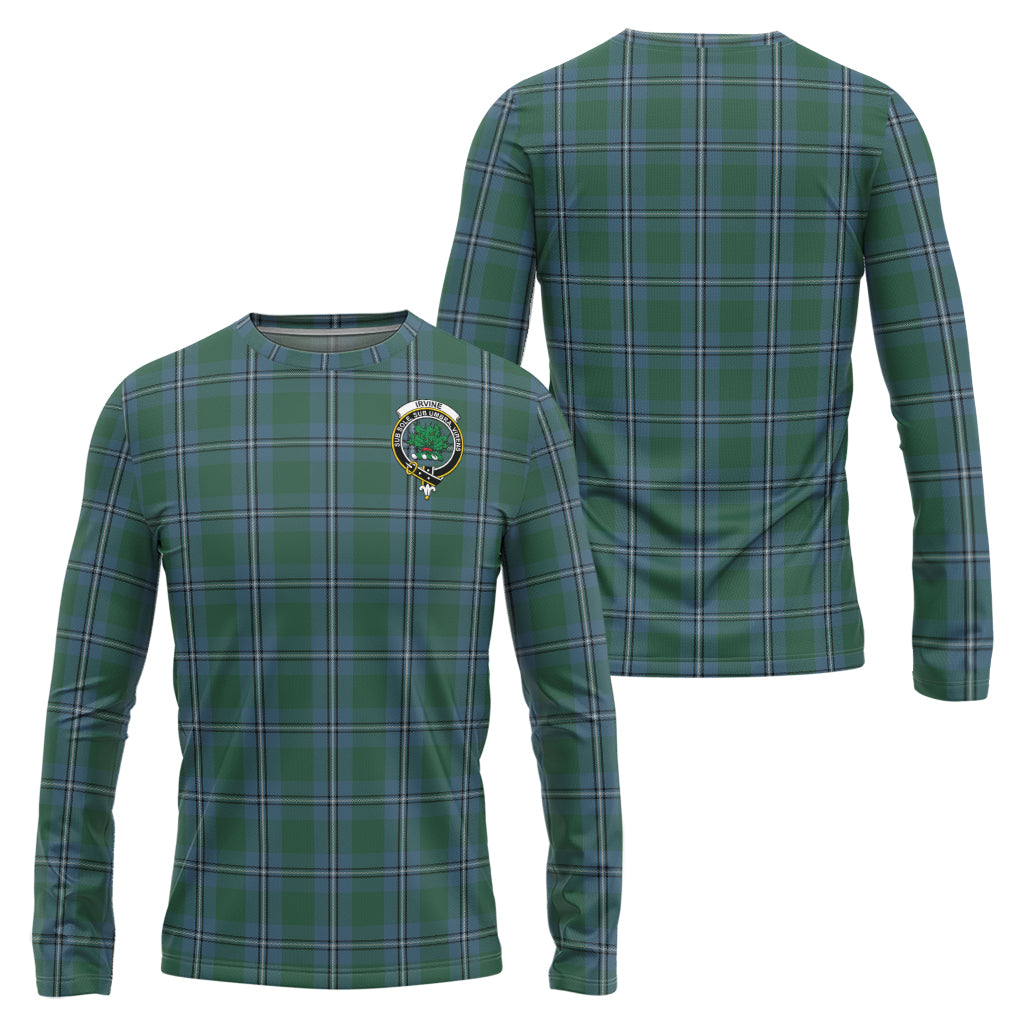 irvine-of-drum-tartan-long-sleeve-t-shirt-with-family-crest