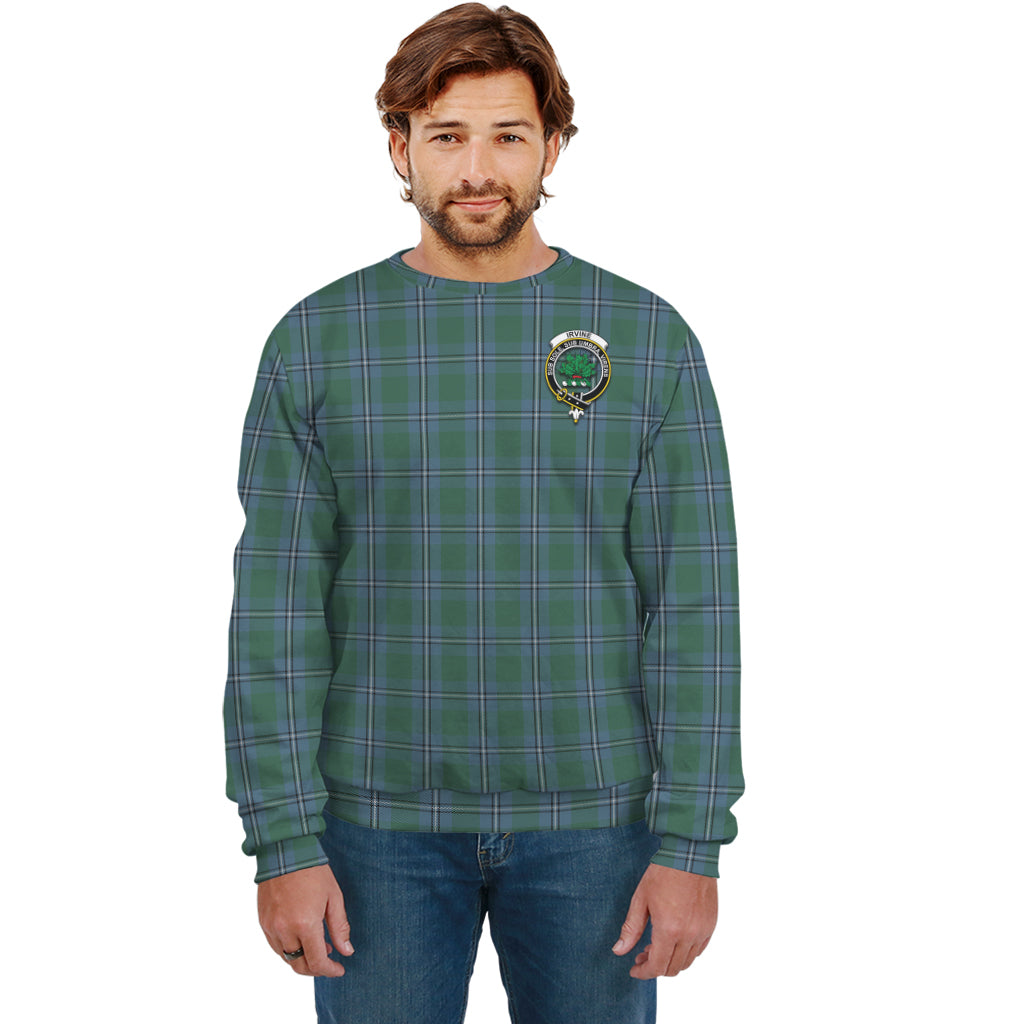 Irvine of Drum Tartan Sweatshirt with Family Crest Unisex - Tartan Vibes Clothing