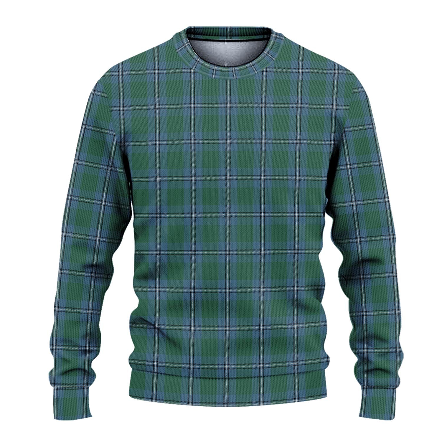 Irvine of Drum Tartan Knitted Sweater - Tartanvibesclothing