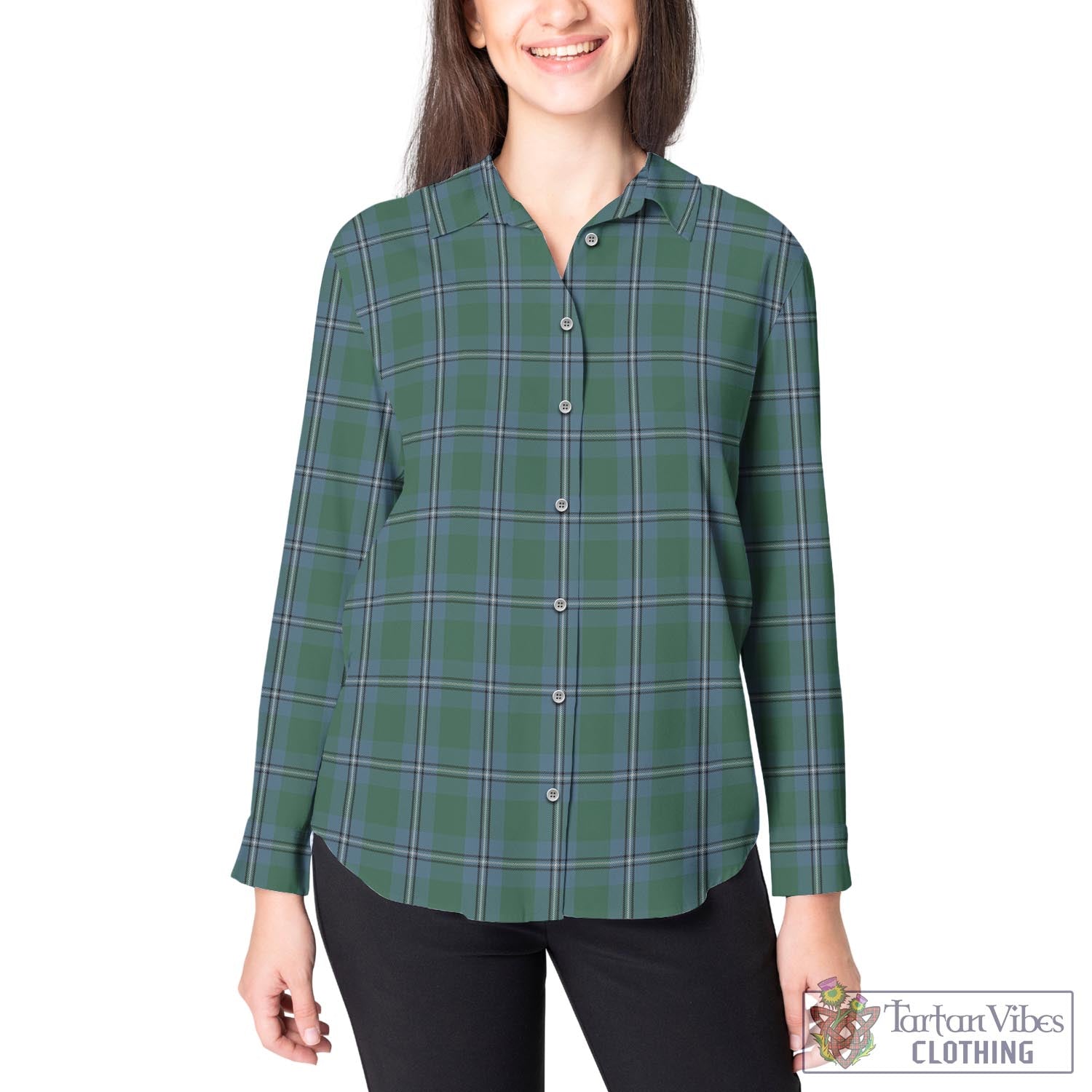 Irvine of Drum Tartan Womens Casual Shirt