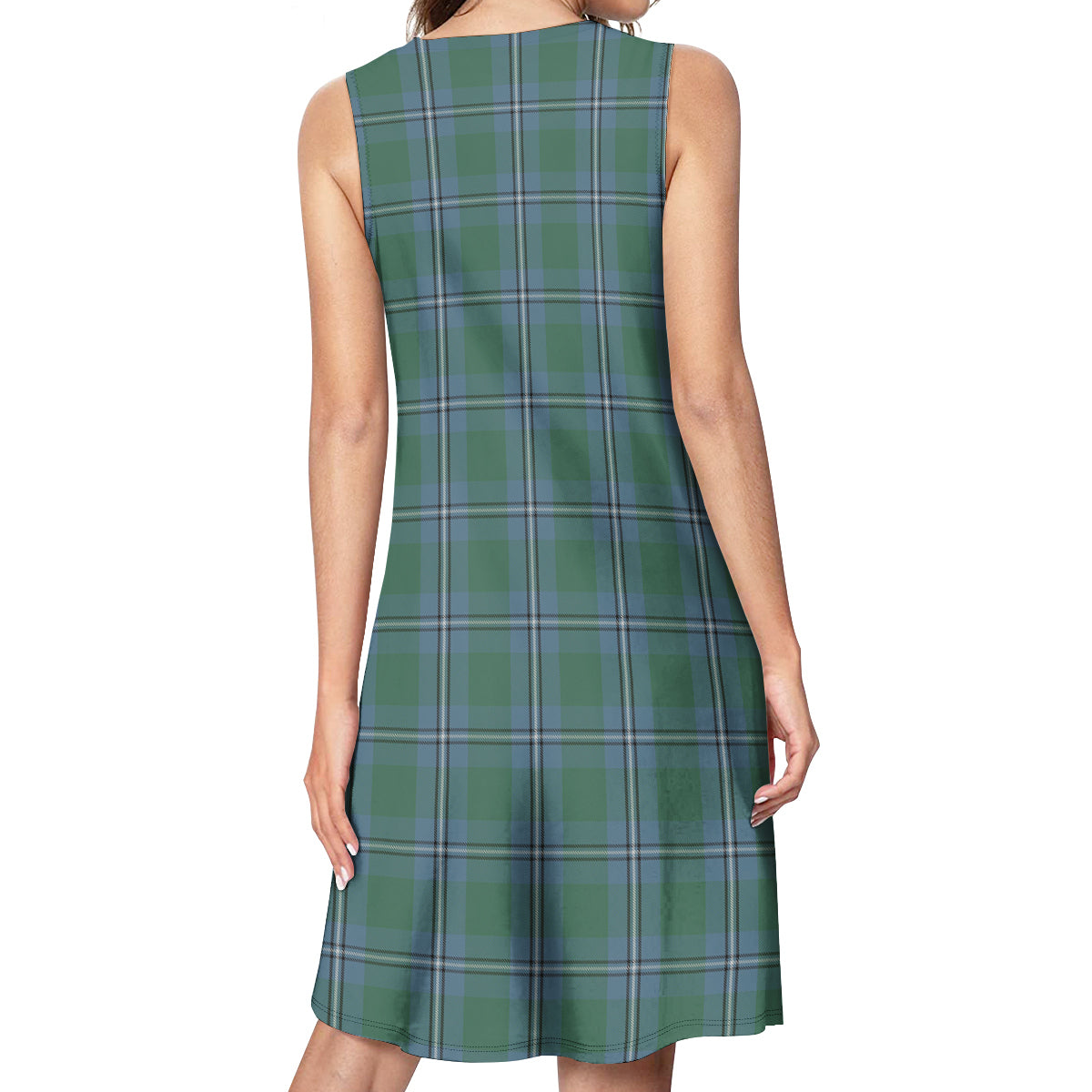 Irvine of Drum Tartan Womens Casual Dresses - Tartanvibesclothing