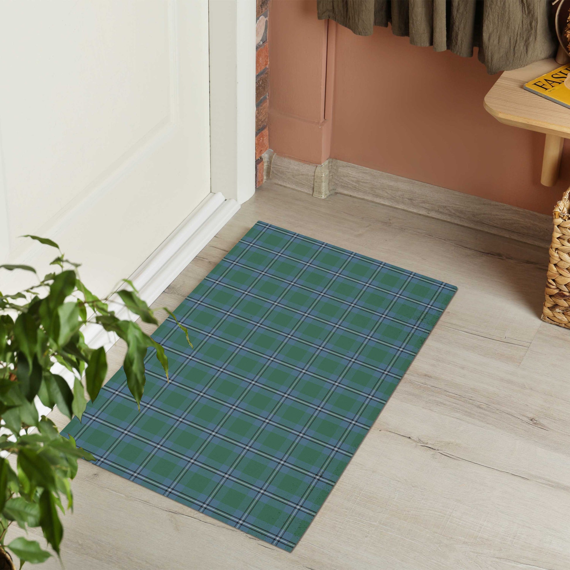 Irvine of Drum Tartan Door Mat - Tartanvibesclothing