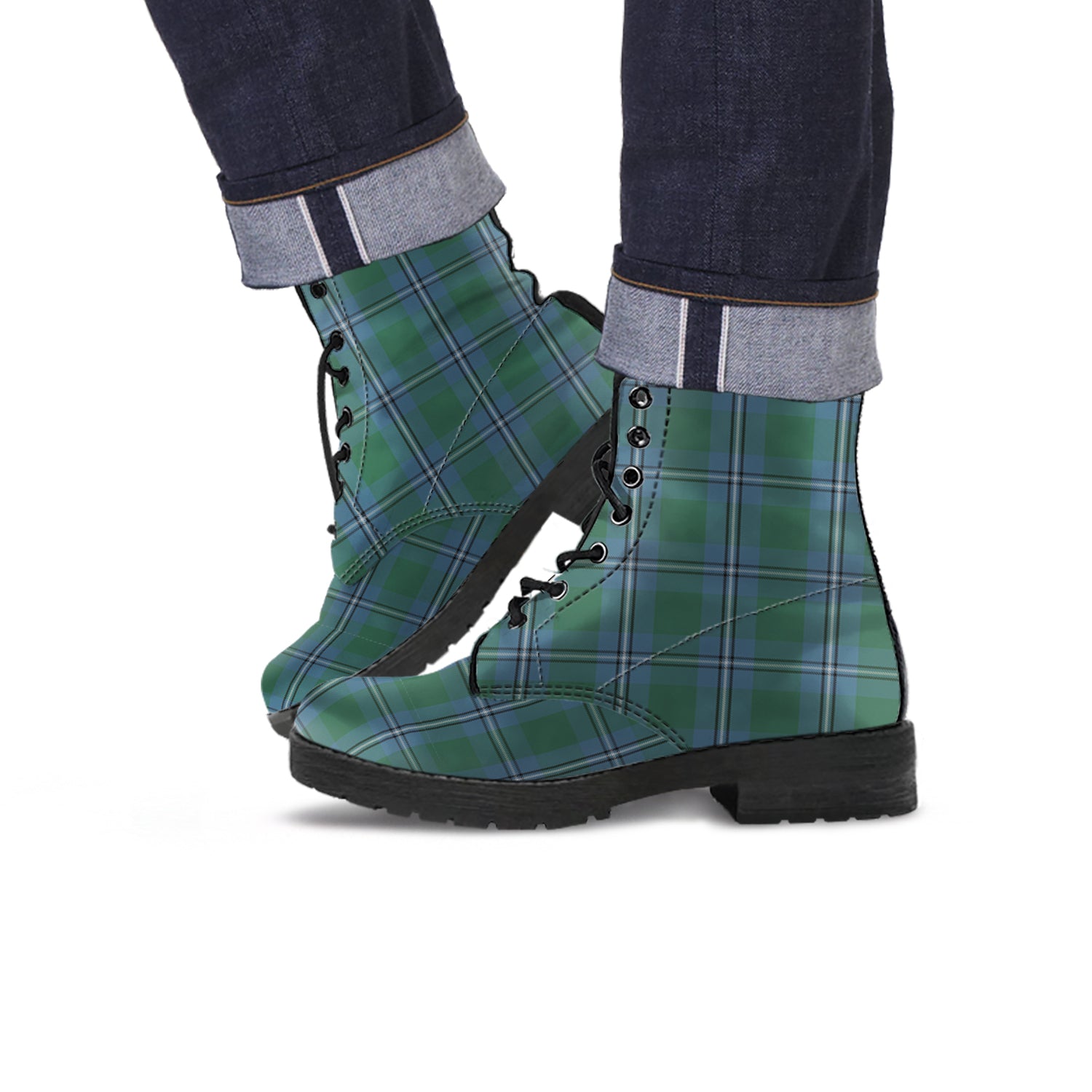 irvine-of-drum-tartan-leather-boots