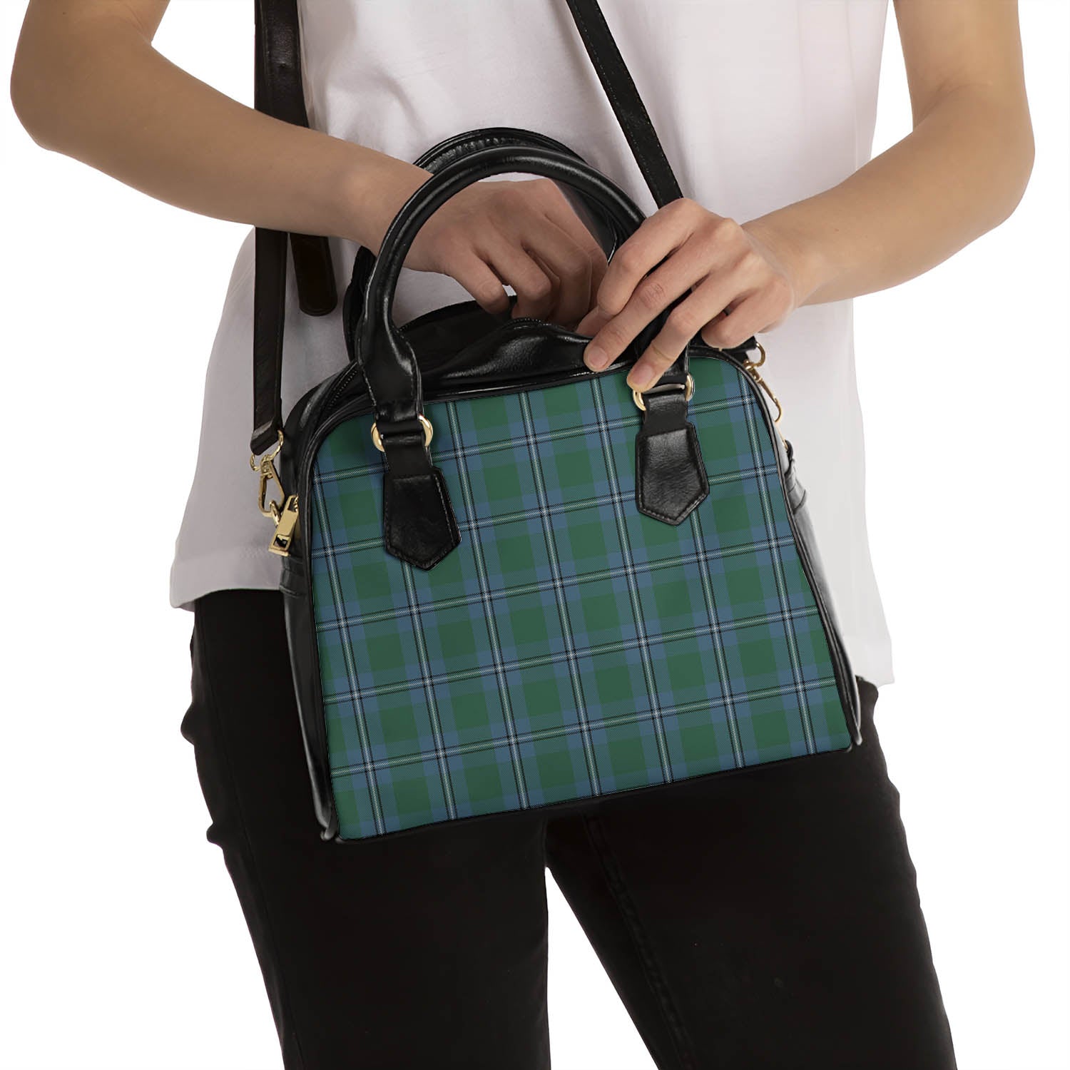 Irvine of Drum Tartan Shoulder Handbags - Tartanvibesclothing