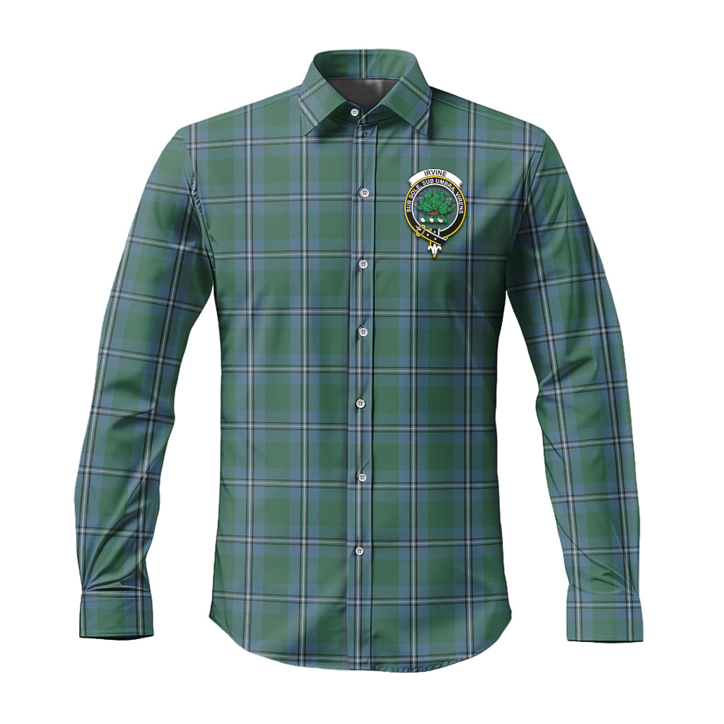 irvine-of-drum-tartan-long-sleeve-button-up-shirt-with-family-crest