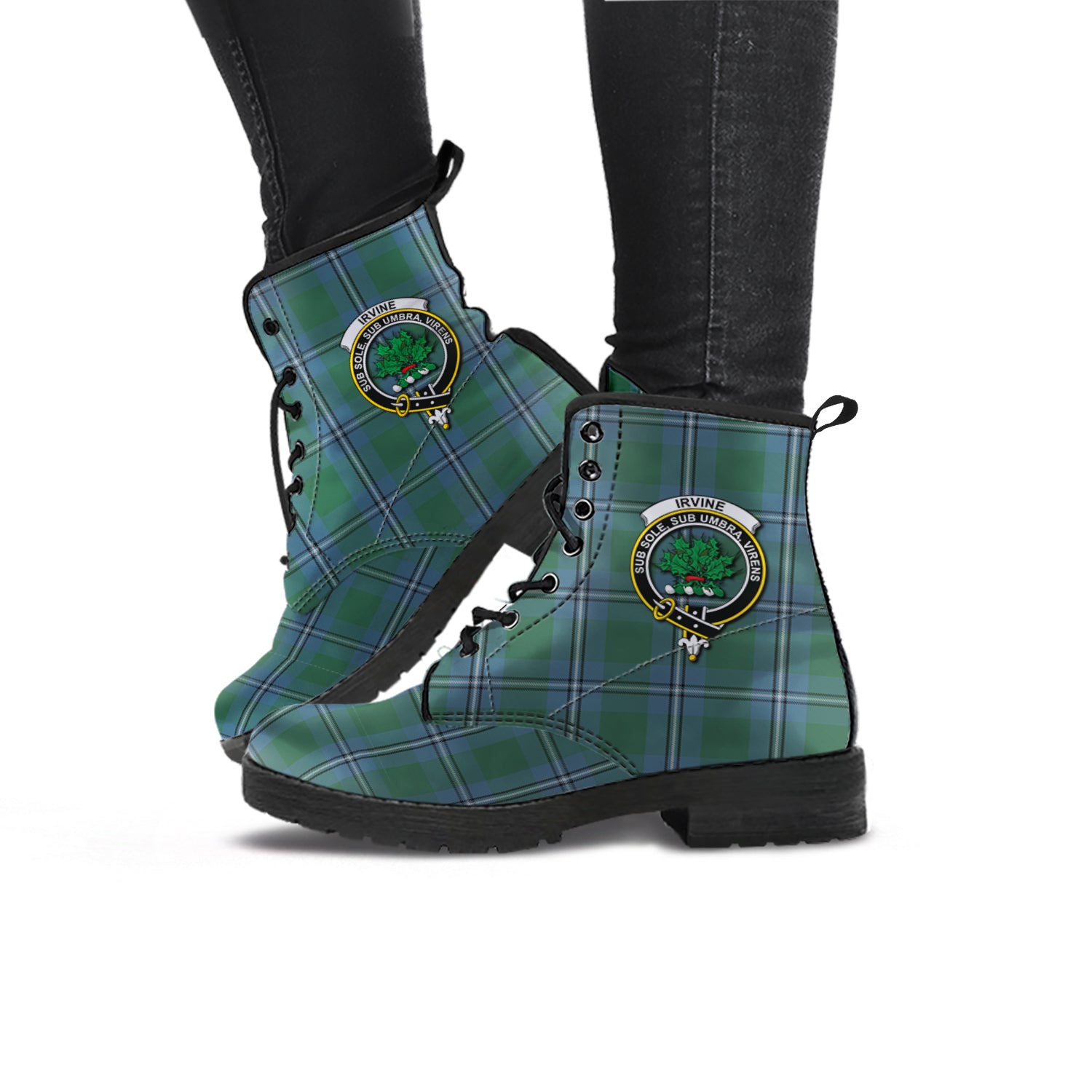 irvine-of-drum-tartan-leather-boots-with-family-crest