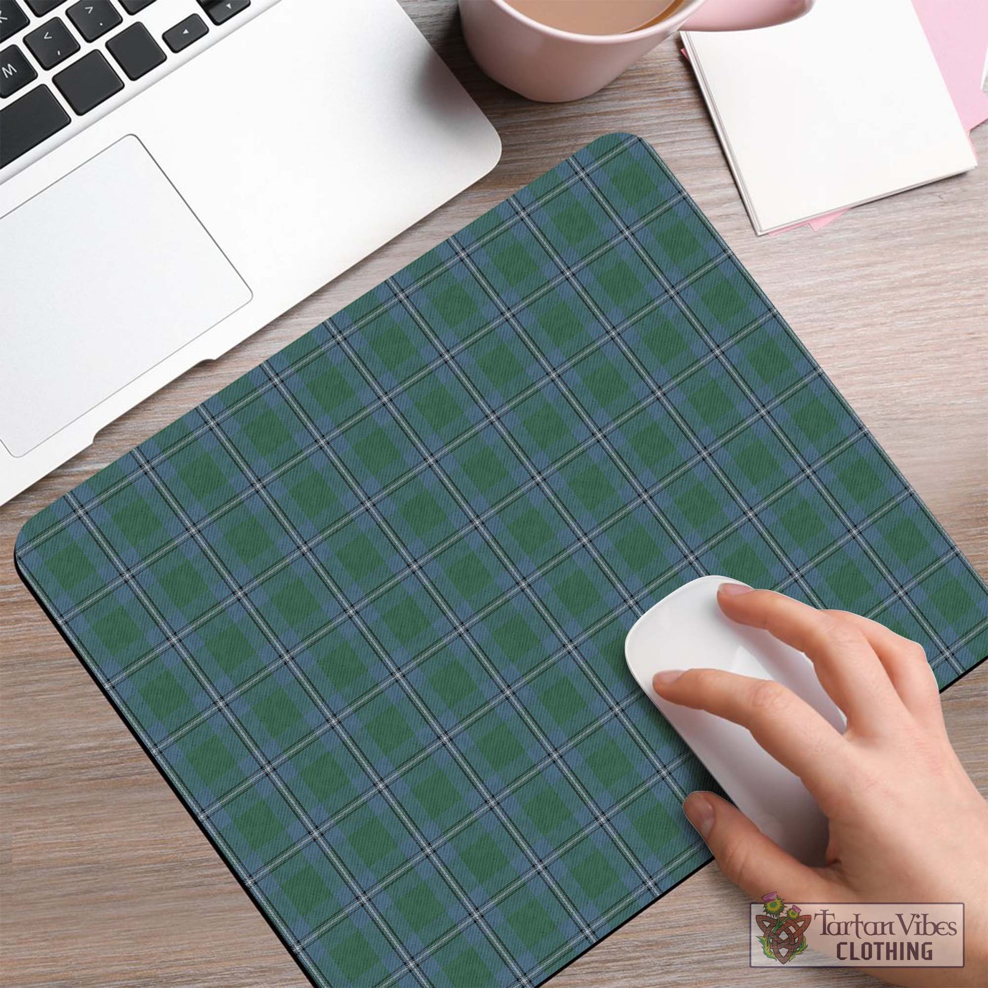 Tartan Vibes Clothing Irvine of Drum Tartan Mouse Pad