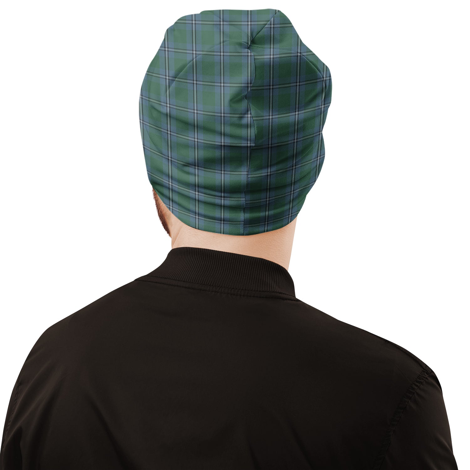 Irvine of Drum Tartan Beanies Hat with Family Crest - Tartan Vibes Clothing