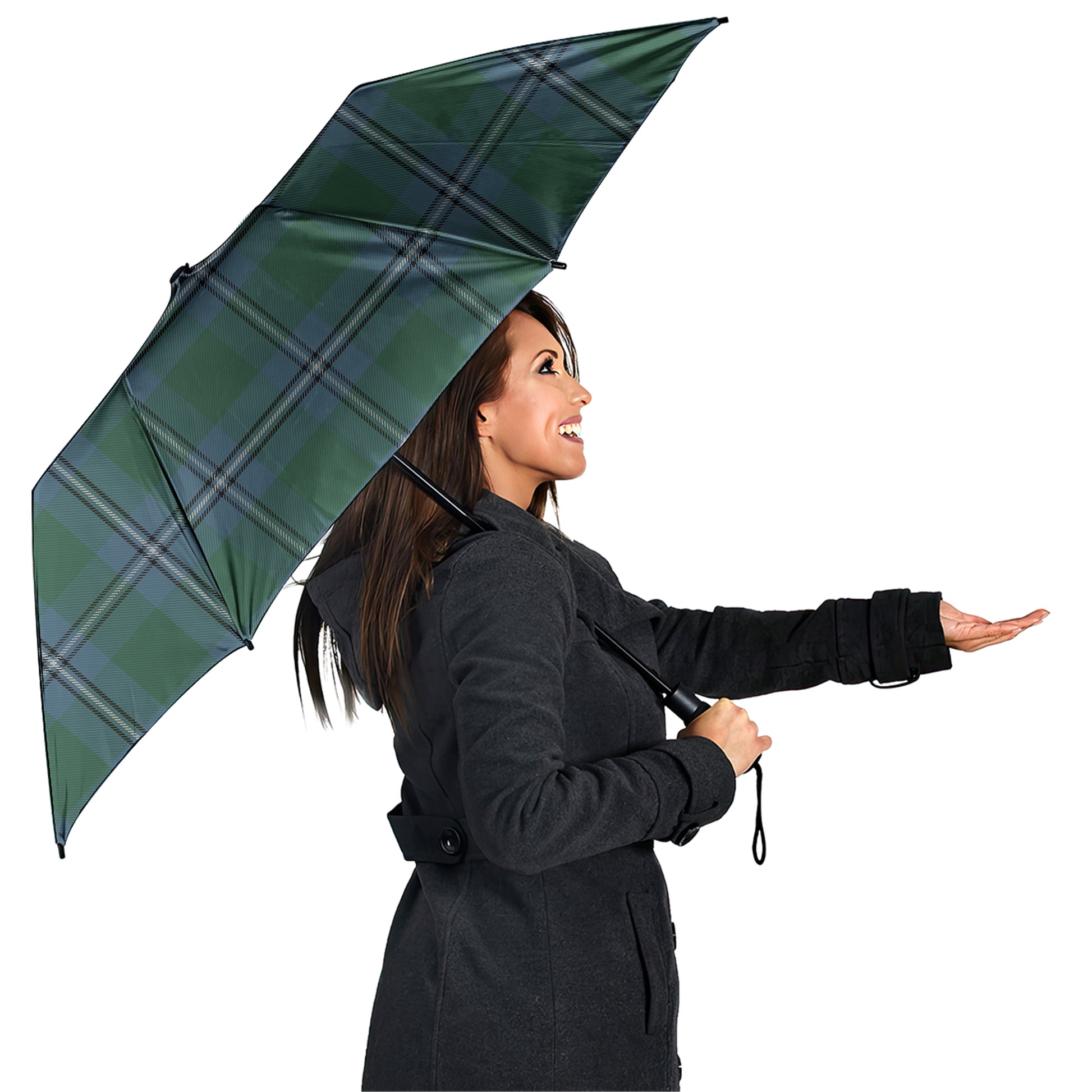 Irvine of Drum Tartan Umbrella - Tartanvibesclothing