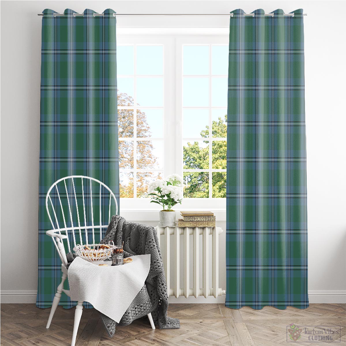 Irvine of Drum Tartan Window Curtain