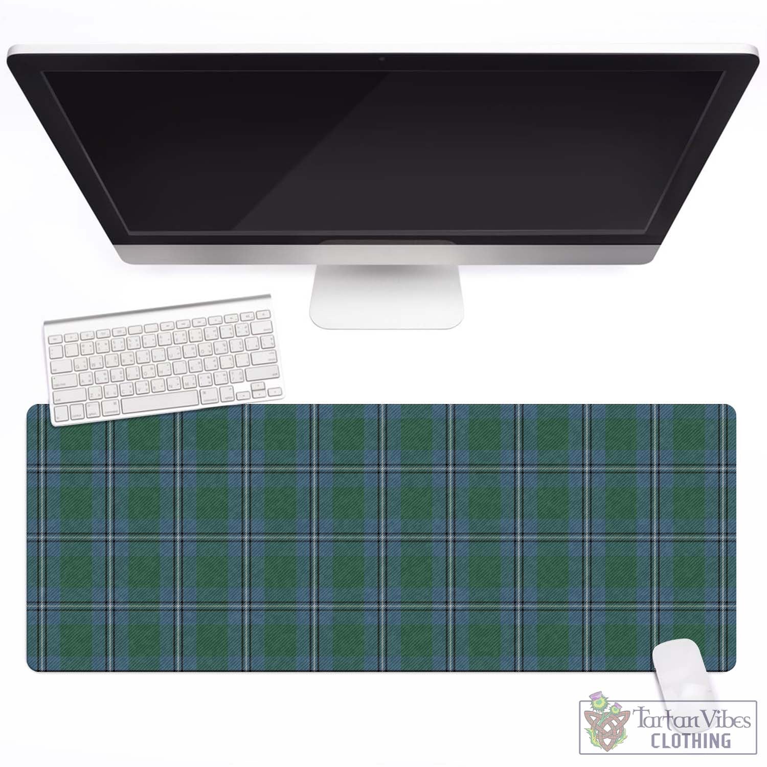 Tartan Vibes Clothing Irvine of Drum Tartan Mouse Pad