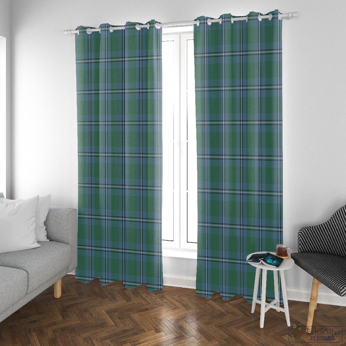 Irvine of Drum Tartan Window Curtain