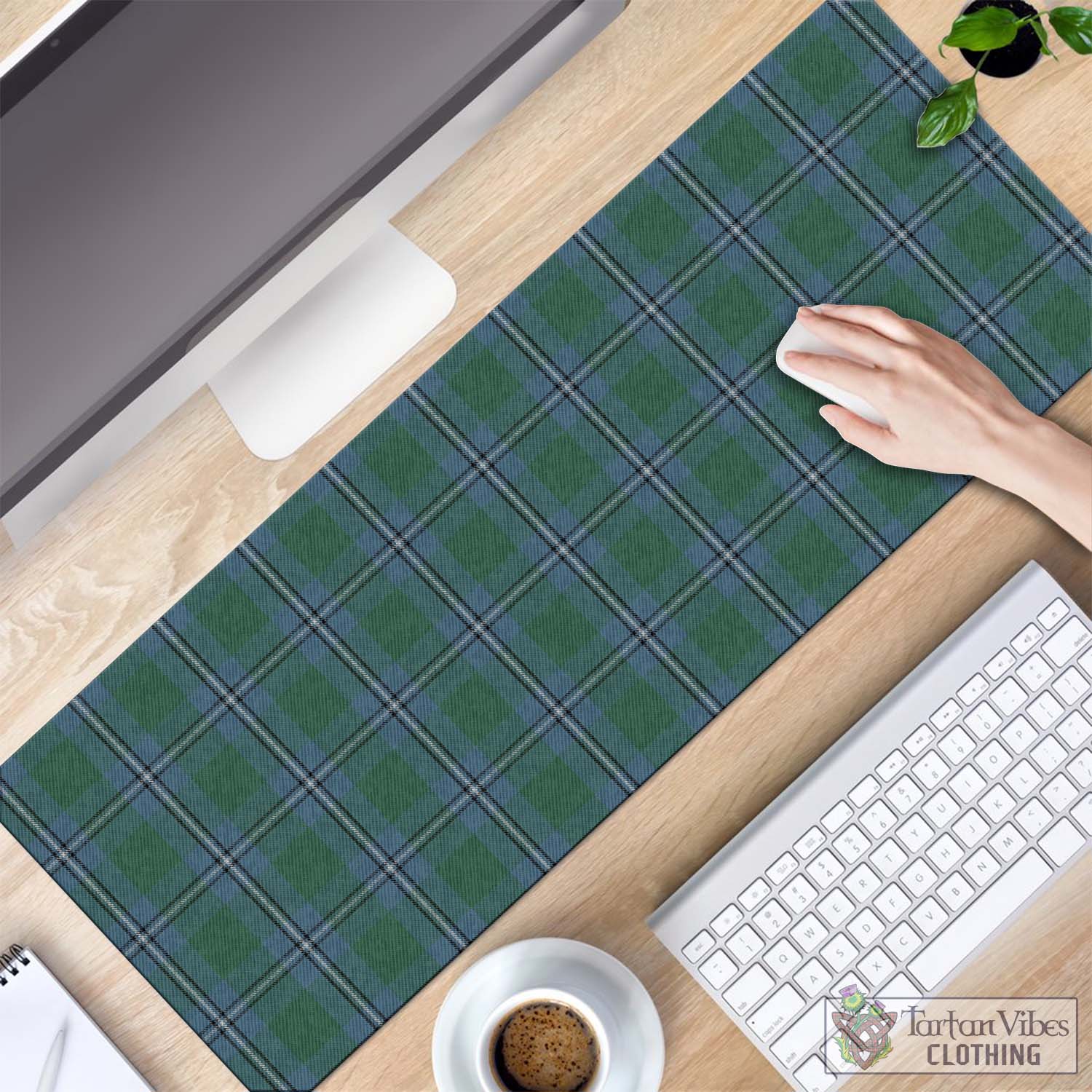 Tartan Vibes Clothing Irvine of Drum Tartan Mouse Pad