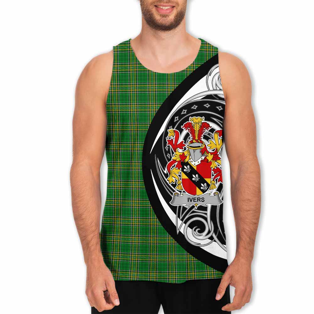 Ivers Irish Clan Men's Tank Top Celtic Circle Style Men - Tartan Vibes Clothing