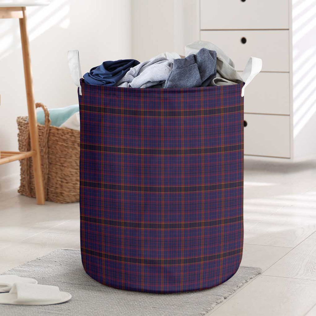 James of Wales Tartan Laundry Basket One Size - Tartanvibesclothing Shop