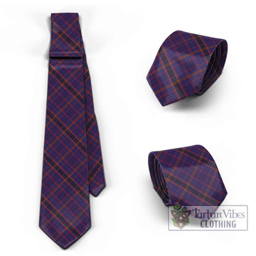 James of Wales Tartan Classic Necktie Cross Style