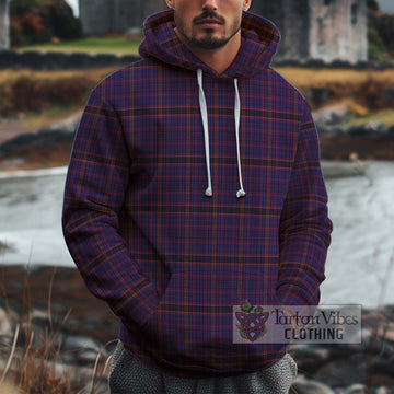 James of Wales Tartan Cotton Hoodie